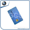 customized logo plastic card with contact IC chip